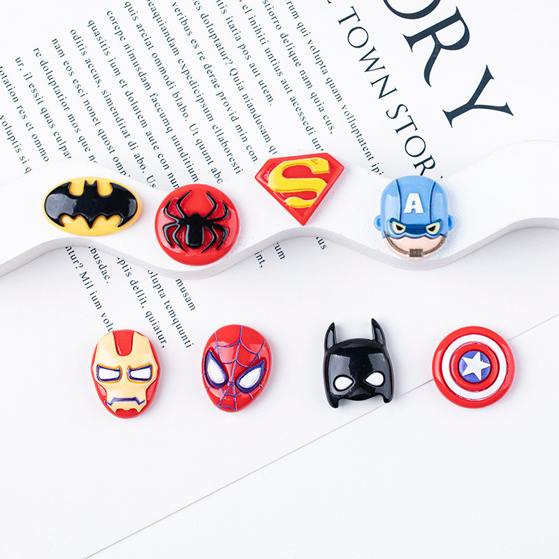 ของตกแต่งเรซินการ์ตูนเวอร์ชัน Q ซีรีส์ดาว DIY กาวครีม สติ๊กเกอร์เคสโทรศัพท์ อุปกรณ์เสริมผม วัสดุ สติ๊กเกอร์ถ้วย อุปกรณ์เสริม