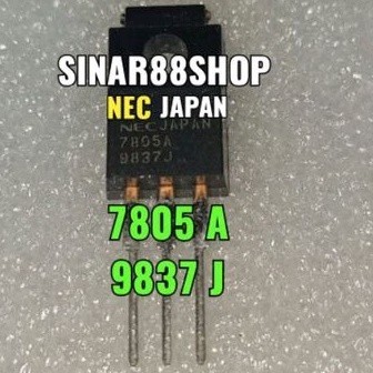 ราคา 1 ชิ้นรายการใหม่ IC L7805A L 7805A 9837J 7805 A 9837 J ORIGINAL NEC JAPAN