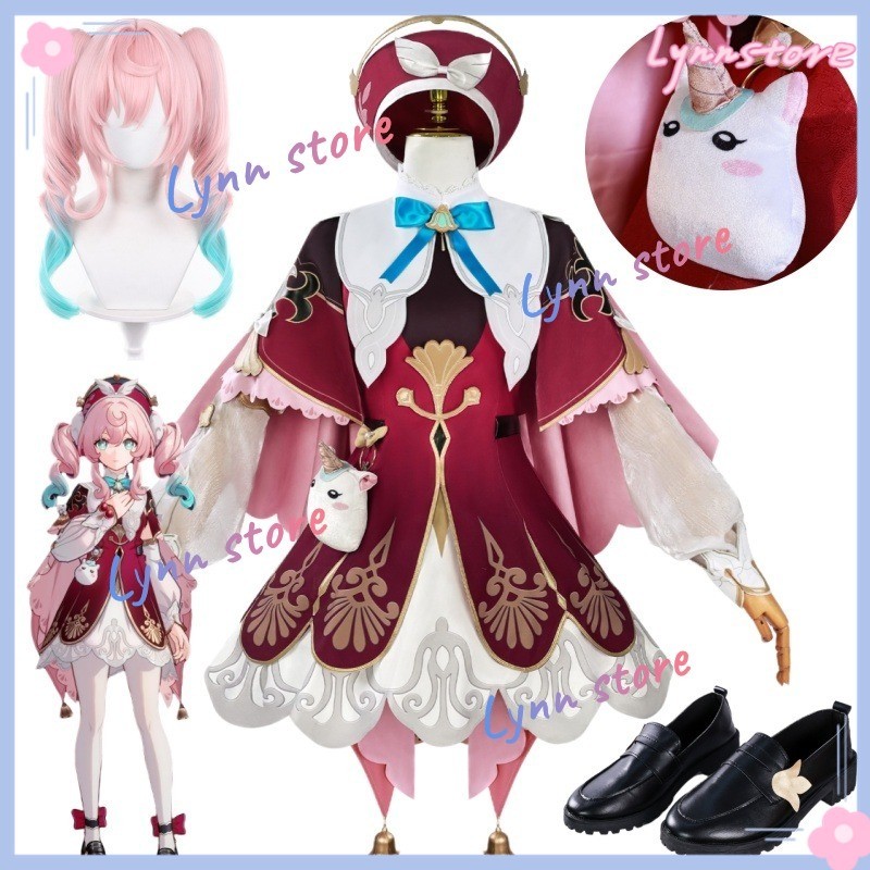 อะนิเมะ HYACINE คอสเพลย์เครื่องแต่งกาย HONKAI STAR RAIL น่ารัก Lori HYACINE Roleplay ชุด Carnival Pa