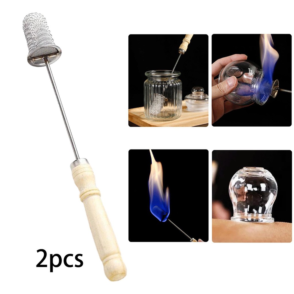 [Tachiuwa21] ชุดป้องไฟฉายป้อง 2 ชิ้น Igniter Professional จีน Acupoint Fire
