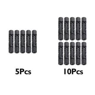 MC4 Connector หัว mc4โซล่าเซลล์ 5/10 คู่ สายไฟโซล่าเซล หัวต่อแผงโซล่าเซลล์ 30A Male Female M/F Wire
