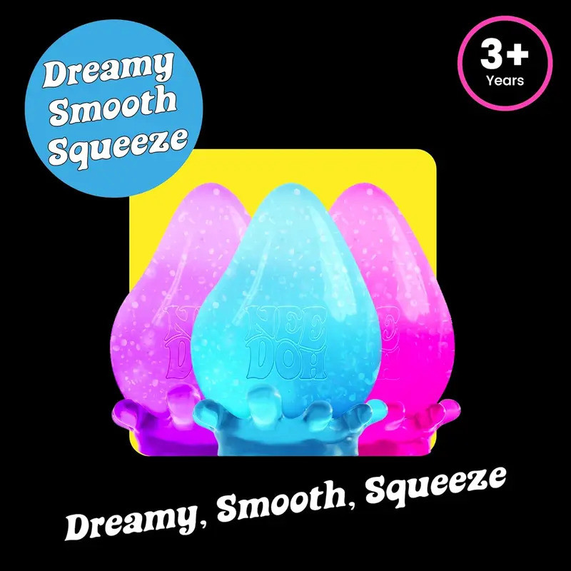 Schylling NeeDoh Dream Drop Sensory Squeeze ของเล่นความเครียดบรรเทาสําหรับเด็กผู้ใหญ่ ADHD ความวิตกกังวลโฟกัสและผ่อนคลาย - รูปที่ 5