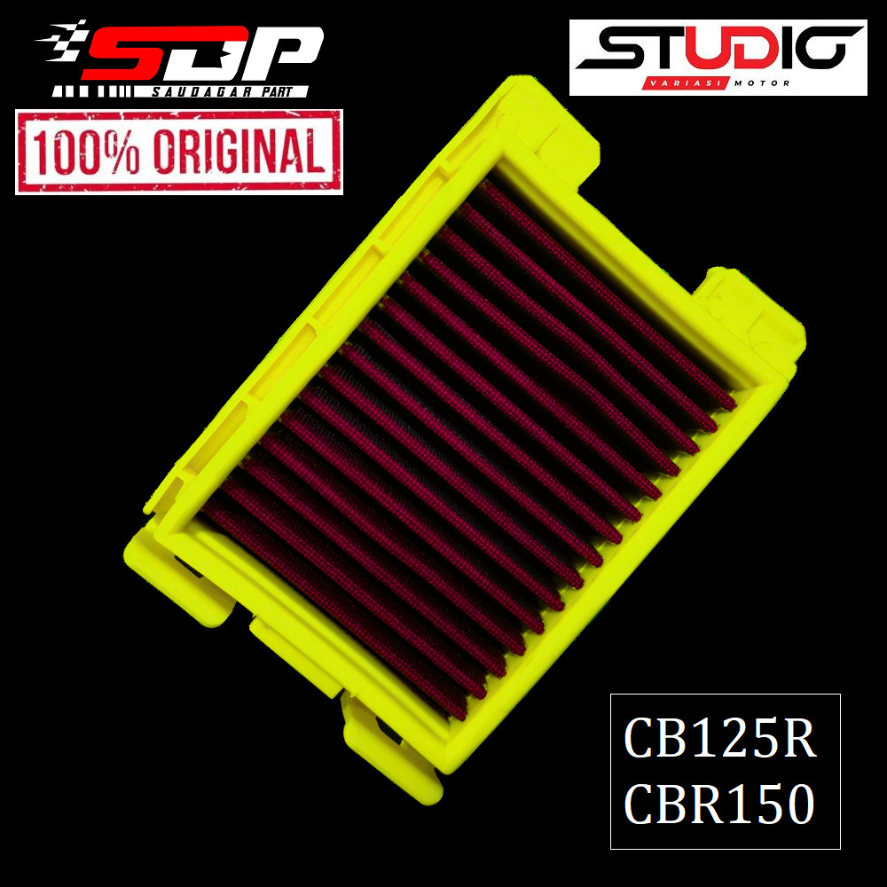 SDP HYBRID CBR CB125R - กรองอากาศไฮบริด กรองอากาศสแตนเลส Sdp Cb150r Cbr150