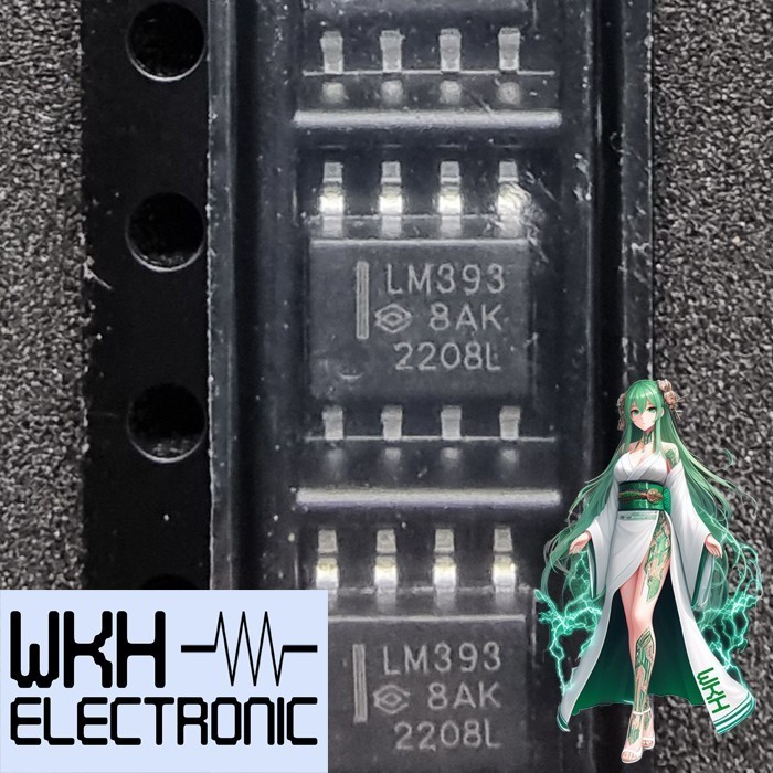EWR27 LM393DR SMD LM393 LM393D SOP-8 SOP8 DUAL COMPARATOR IC
