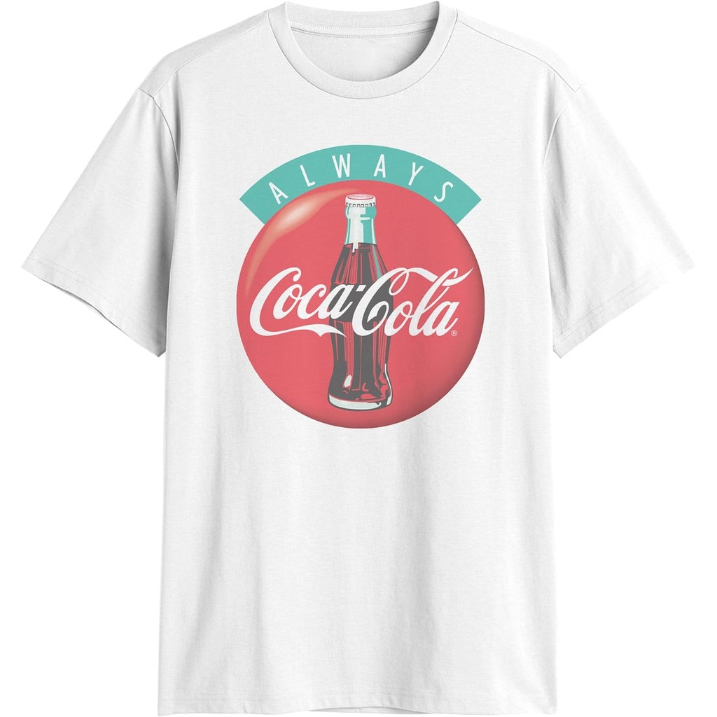 Coca-Cola Coke Its Always Nautical 80s Adult Logo T-Shirt - T-Shirt - Adult T-Shirt - Mens T-Shirt -