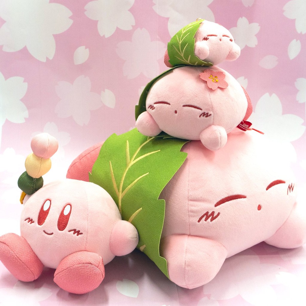 Sanei Boeki Kirby Plush Toy Collection - Sweet Mochi & Dango Kirby Plush (Size S) - เหมาะสําหรับนักสะสมและแฟน ของขวัญในทุกช่วงวัย - ดีไซน์นุ่มและคิวดี วัสดุคุณภาพสูง แสดงความสนุกของ ตัวละครโปรด - รุ่นลิมิเต็ด!
