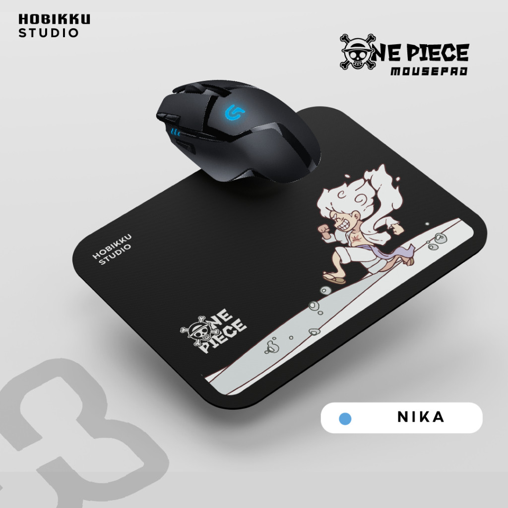แผ่นรองเมาส์อะนิเมะ Hobikku Mouse Pad Mousepad Deskmat Studio Ghibli One Piece Totoro Luffy Gear 5 C