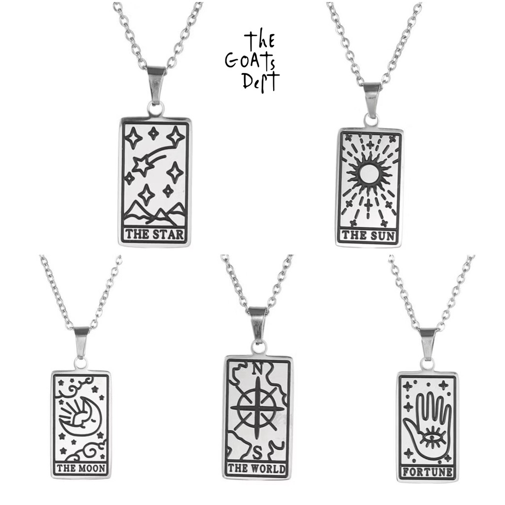 MATAHARI The Goats Dept - Sky Object Original Necklace/TGD1254 สร้อยคอป้องกันสนิม สร้อยคออินเทรนด์ ส