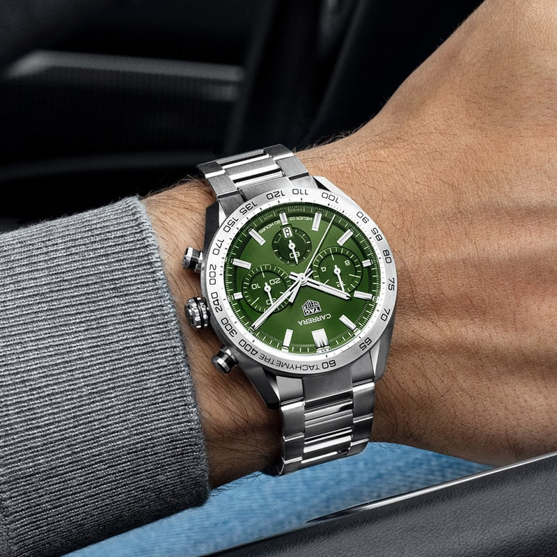 TAG Heuer TAG Heuer Carlila Series Automatic Mechanical Watch นาฬิกาข้อมือผู้ชาย CBN2A10.BA0643