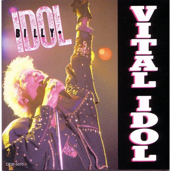 (มือสอง) BILLY IDOL Vital Idol CD (Japan press no BOBI)