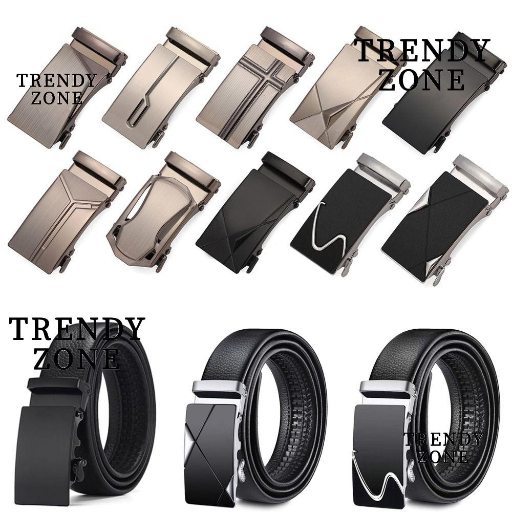 เทรนด์YZONE หัวเข็มขัดเปลี่ยนเข็มขัด, หัวเข็มขัด DIY เหล็ก, แฟชั่นอุปกรณ์เสริมสําหรับผู้ชายแบบปรับได