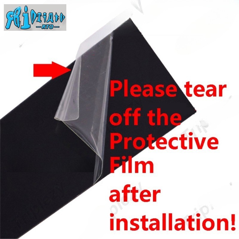 สําหรับ Honda Jazz Fit GD GE GK GS GR 2001-2022 6 ชิ้นรถหน้าต่างประตูคอลัมน์ BC BC เสาโพสต์ฝาครอบ Trim Glossy คาร์บอนไฟเบอร์สีดํากระจก PC วัสดุสติกเกอร์ - รูปที่ 3