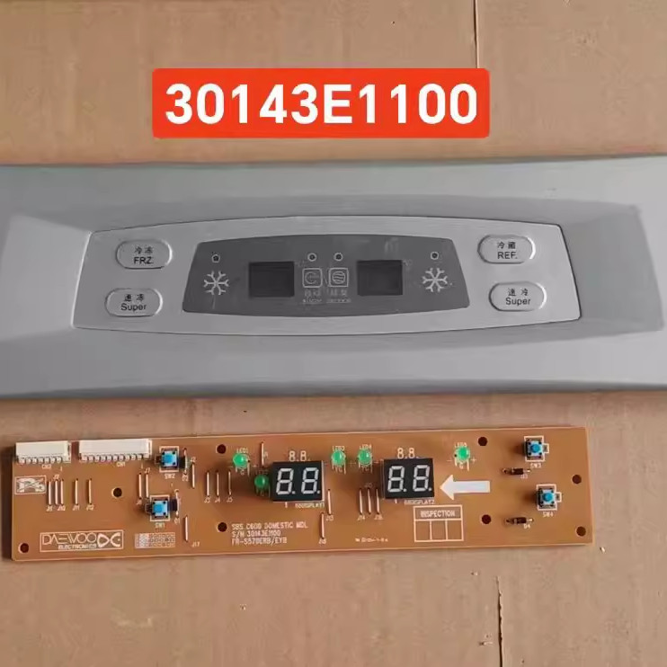 ซีเมนส์ S/n30143e1100แผงจอแสดงผลตู้เย็น FR-S570ERB /eyb