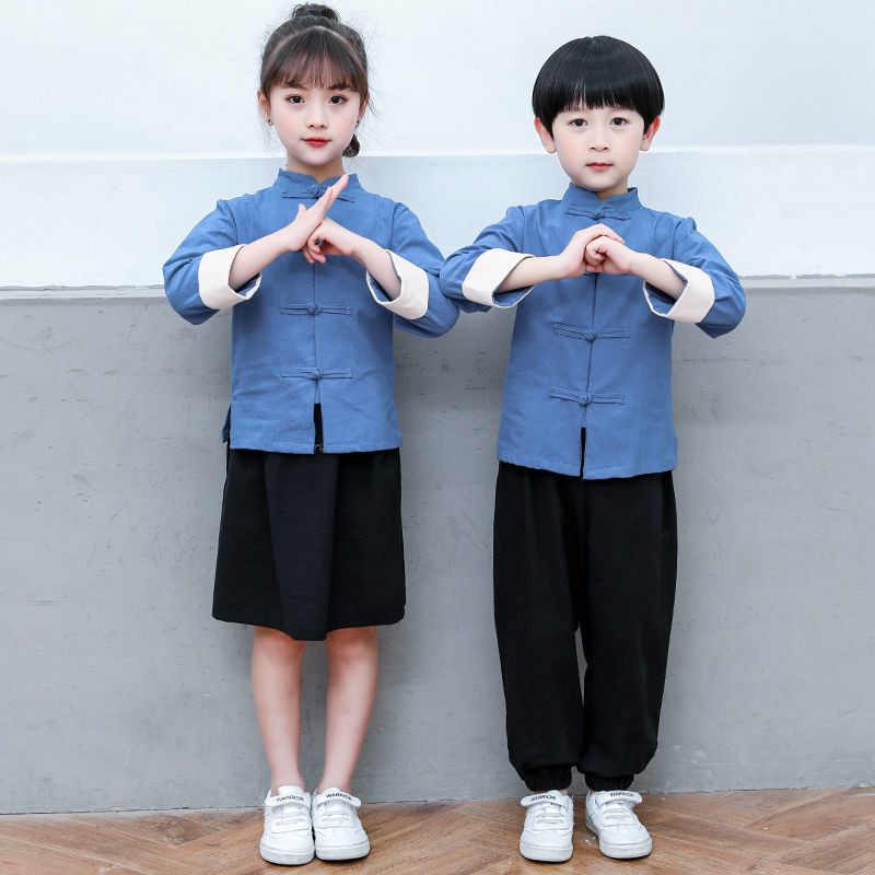 tang suit for kids kung fu costume for kids chinese Hanfu for kids