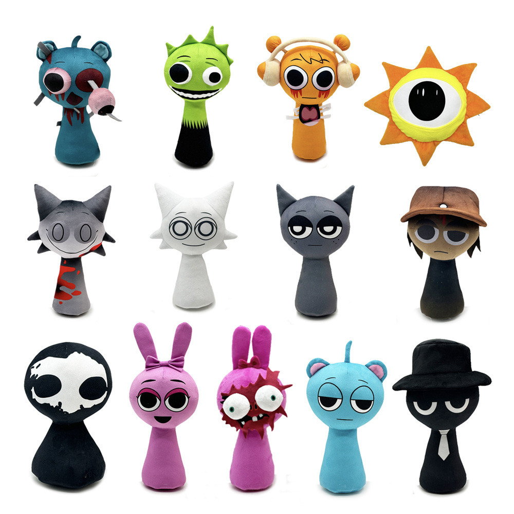 NEW 30CM Sprunki Incredibox Sprunki ของเล่นตุ๊กตา Sprunki ของขวัญสําหรับเด็ก