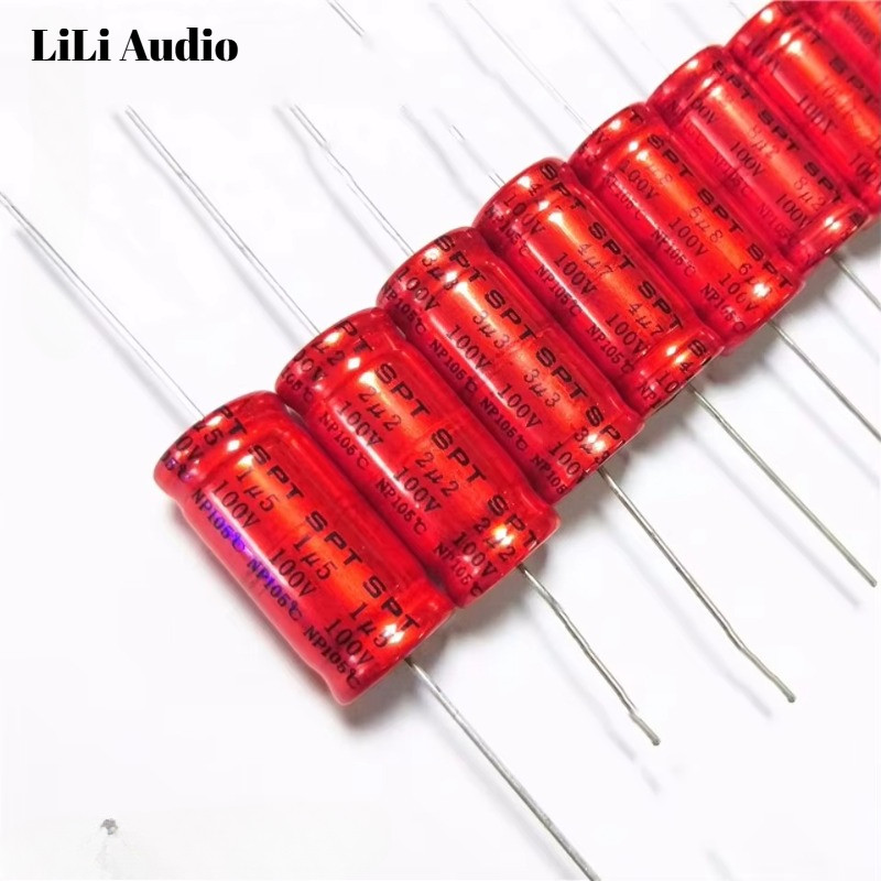 100v SPT ลําโพงตัวเก็บประจุเสียง NP Non Polarity ความถี่ Devider 1.5UF 2.2UF 3.3UF 4.7UF 5.6UF Axial ลําโพงทวีตเตอร์ Capacitor ราคา ถูกที่สุด ดีลบีเคเค