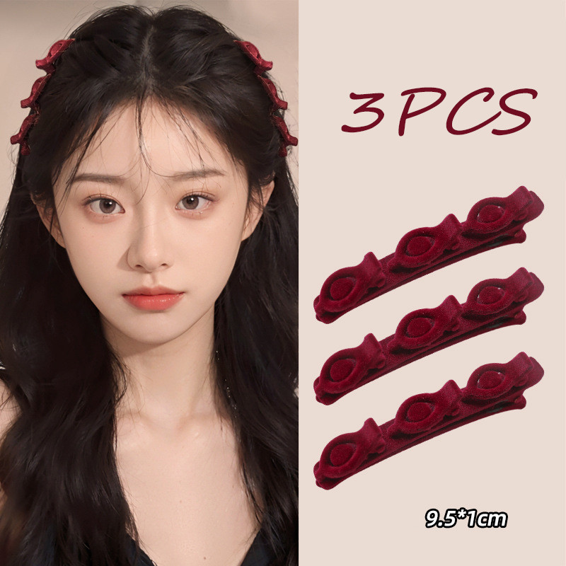 3ชิ้น/เซ็ตกลิ่นหอมขนาดเล็กสไตล์ แห่กัน กิ๊บติดผมสําหรับผู้หญิงสไตล์เกาหลีถัก ใบเรียกเก็บเงินเป็ด คลิปแฟชั่นสาวด้านคลิปกิ๊บ ราคา ถูกที่สุด ดีลบีเคเค แกลเลอรีภาพที่ 6