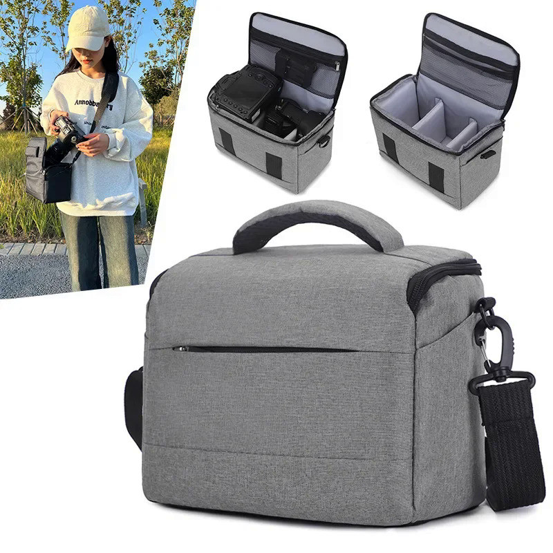 DSLR Camera Bag Handbags Nylon Shoulder Bag Camera Case Portable Cameras Bag for Sony Nikon Canon Pa