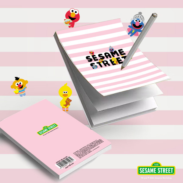 Se-ed (ซีเอ็ด) : SST5-สมุดฉีก A6 : SST&YWR SST-F A6 Notepad (SST5F-NP-A6-PK) W10.5xH14.8 cm. Plain-7