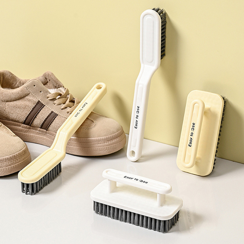 JUJIAJIAจูเจีย บ้าน แปรงล้างรองเท้า ด้ามจับขยาย และ ดีไซน์ขนนุ่ม ไม่เสียรูปง่าย - รูปที่ 4
