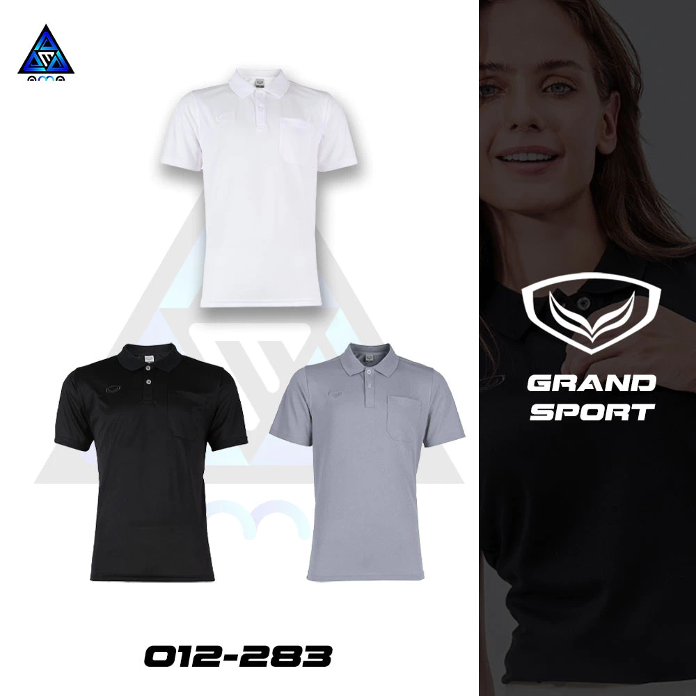 ลดแล้วลดอีก30% GRAND SPORT รุ่น 012283 - 012106 เสื้อโปโล แกรนด์สปอร์ต แท้100%