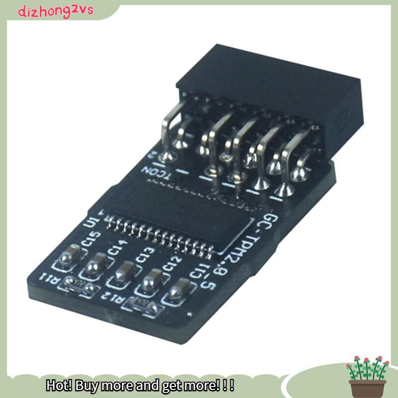 [dizhong2vs]โมดูลTPM2.0 LPC 12PinโมดูลSLB9665 11 อัพเกรดสําหรับเมนบอร์ดสําหรับ-TPM2.0 S