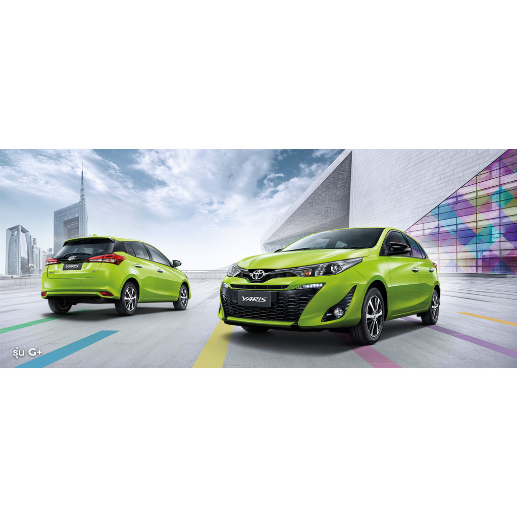 ครอบเกียร์ ลายคาร์บอน เคฟล่า โตโยต้า ยาริส รุ่น 4ประตู Yaris Ativ 2017 - 2021 / รุ่น 5ประตู 2017 - 2023 ใส่ร่วมกันได้ A - รูปที่ 5