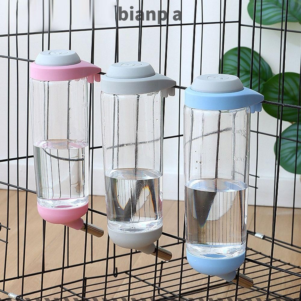 Bianpa 350/500ml ขวดน้ําหนูแฮมสเตอร์เครื่องจ่ายทนทานสัตว์เล็กแขวน Waterer