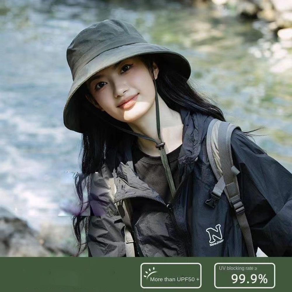Trendyzone หมวกตกปลา, Anti-Sun Bucket Hat, แฟชั่นปรับอินเทรนด์หมวกชาวประมงกันน้ํากีฬากลางแจ้ง ราคา ถูกที่สุด ดีลบีเคเค แกลเลอรีภาพที่ 9