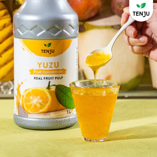 Tenju Puree เพียวเร่ 🍑 น้ำผลไม้เข้มข้นฟรุตเบส 1L.