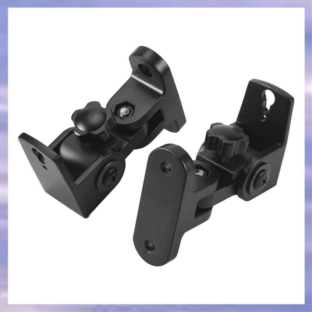 ( Uteq )ลําโพงขายึดติดผนัง, สังกะสีอัลลอยด์ Universal Surround Sound Wall Holder Stand(2 ชิ้น)