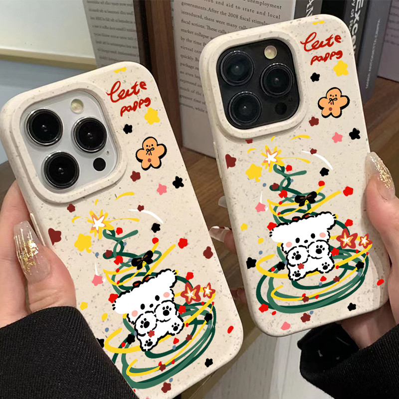 GOOD ส่งจากไทย เคสโทรศัพท์มือถือนิ่ม เคสไอโฟน สําหรับ iPhone 16 15 14 13 12 11Promax 7 8 Plus X XR XSMax โบว์ ลูกแมว