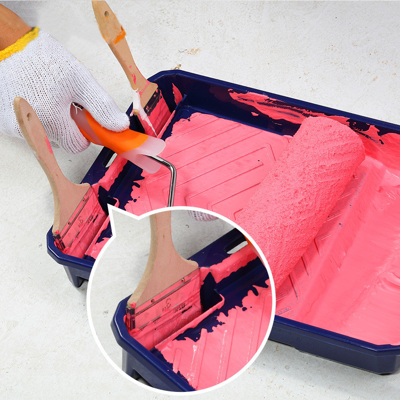 ถาดลูกกลิ้งทาสี 2ขนาด 6นิ้ว / 11นิ้ว หนาแข็งแรง ทนทาน #AG-0004 - รูปที่ 2