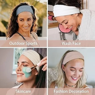 ผ้าคาดผม แบบดูดซับเหงื่อ ทรงสปอร์ต, คาดผมยืดหยุ่น, Non Slip Head Band ที่คาดผมแฟชั่น