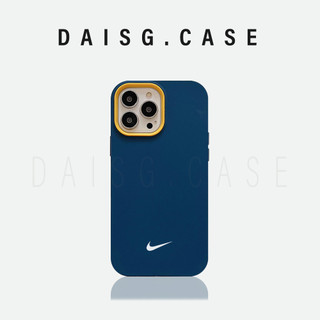DAISG mobile phone case Compatible for iPhone 17 11 13 12 14 15 16 Pro MAX 7 8 6 6 S Plus XR XS MAX 7Plus 8Plus SE three-in-one liquid silicone simple personality trendy brand logo mobile phone case
