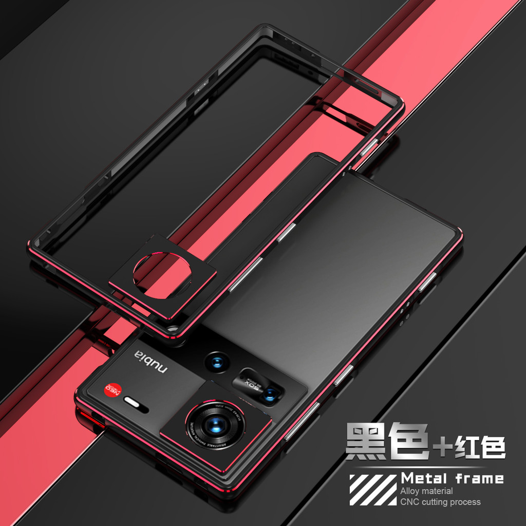สําหรับ Nubia Z70 Z60 Z50 Ultra กรณี Z50 Z50S Z40 Z40S Pro กรณี Z20 Z30 Pro โลหะกันชนกรอบปลอก