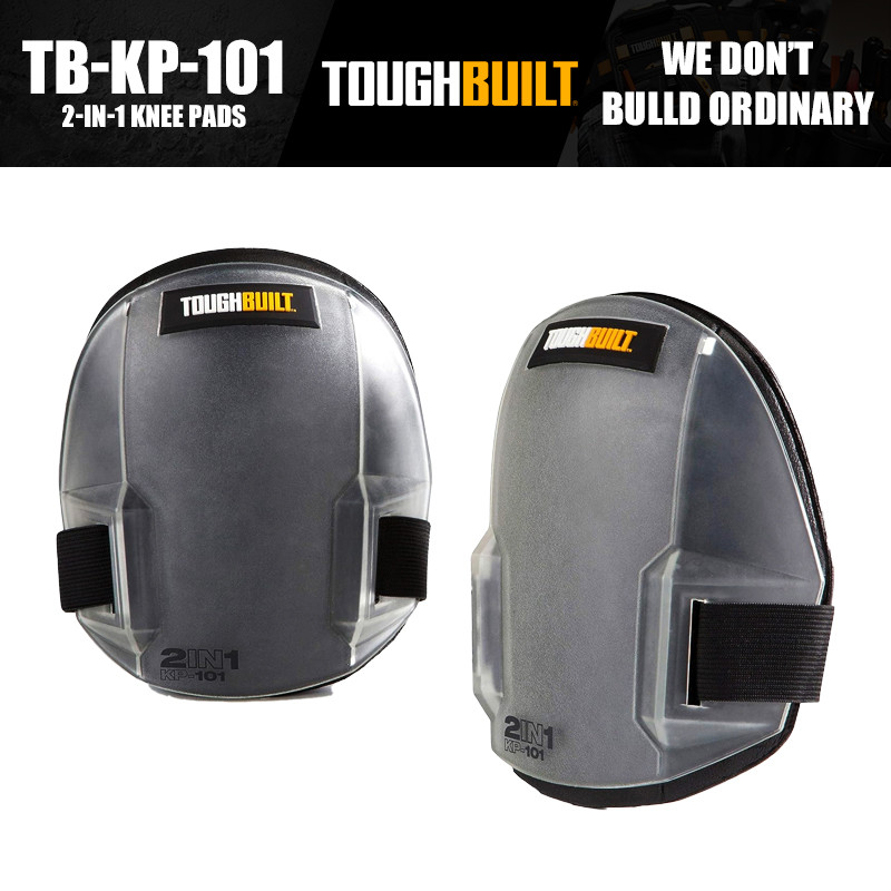 ToughBuilt TB-KP-101 อุปกรณ์เสริมเครื่องมือป้องกันเข่า 2-in-1