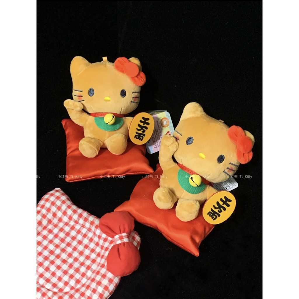 ปีใหม่ Lucky Gold Million Liang hellokitty จี้ห้อยกระเป๋าตุ๊กตาน่ารัก