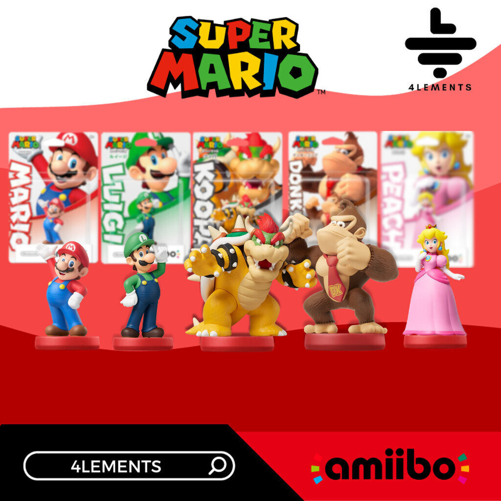 (พร้อมส่ง) AMIIBO (SUPER MARIO SERIES) (ของสะสม) (อุปกรณ์เสริมสวิสต์)