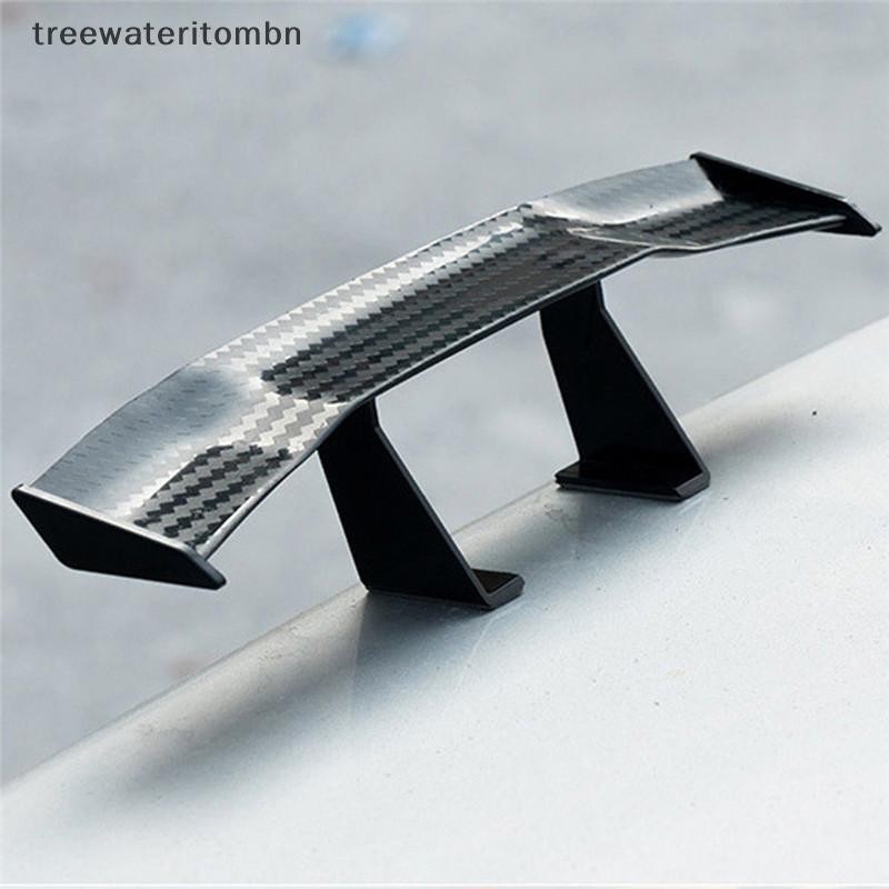 Tt Hot Universal Mini สปอยเลอร์รถด้านหลังหางตกแต่งสปอยเลอร์ Wing คาร์บอนไฟเบอร์ mbn