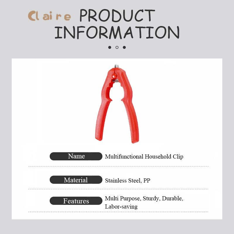 COD คีมแกะหอยแครง 2in1 ที่แกะหอยแครง ใช้งานง่าย ที่แกะเปลือกหอย Claire - รูปที่ 7