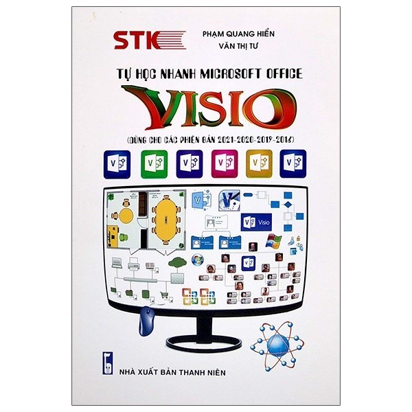 หนังสือ - Quick Self-Study Microsoft Office - Visio (สําหรับเวอร์ชัน 2021 - 2020 - 2019 - 2016)
