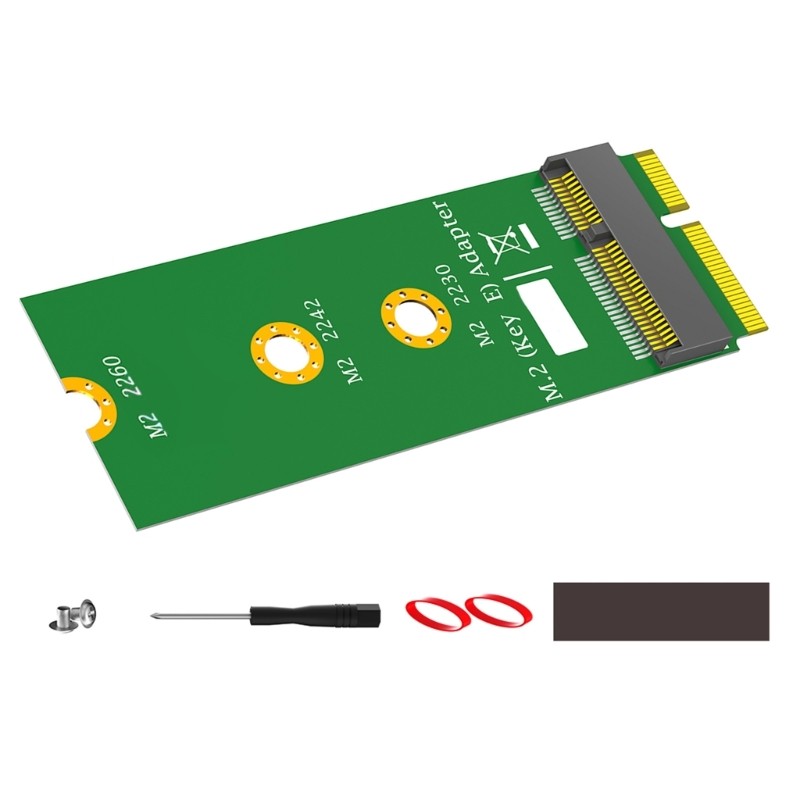 ROX Universal M 2 Key E Test ปกป้องการ์ด Key E Slot อะแดปเตอร์สําหรับอะแดปเตอร์ PC M 2 การ์ดอินเทอร์