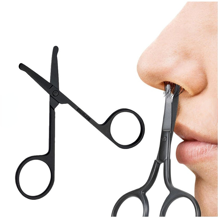 กรรไกรตัดคิ้ว ตัดขนจมูก ตัดเล็ม ตัดขนคิ้ว กรรไกรเสริมสวย กรรไกรแต่งหน้าเครื่องมือกรรไกรคิ้ว G3246