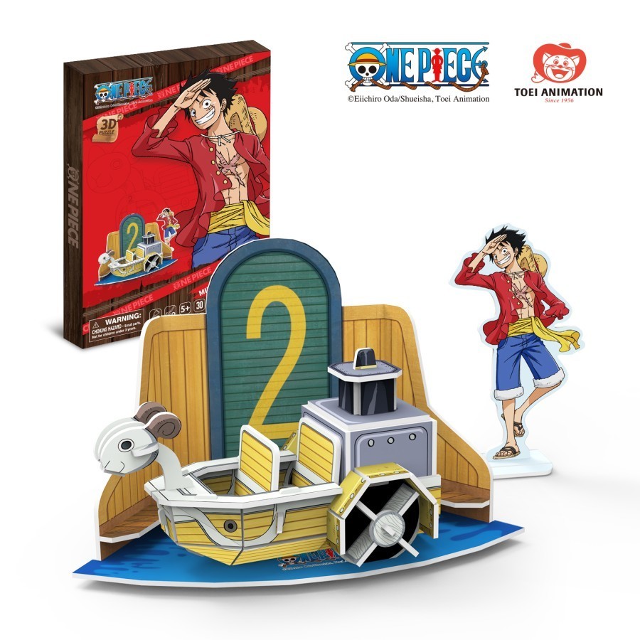 ปริศนา 3 มิติ Cubicfun x One Piece Mini Going Merry II
