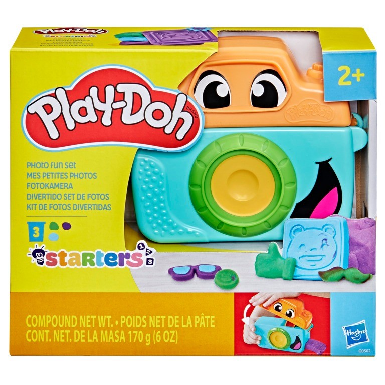Play-Doh Photo Fun Starter Set, ของเล่นกล้องสําหรับเด็กสําหรับแกล้งเล่น, ศิลปะและงานฝีมือสําหรับเด็ก