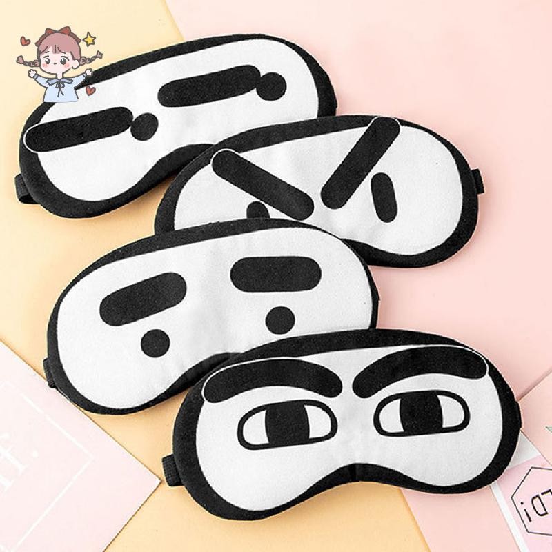 ผ้าปิดตานอนการ์ตูนน่ารักสําหรับเด็กและนักเรียน Light-Blocking Anti-Fatigue Design เหมาะสําหรับ Nap Time