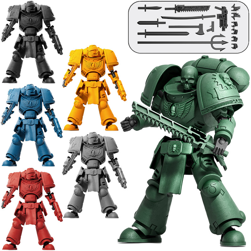 40K 3D การพิมพ์ของเล่น Warhammer 40000 Lucky 13 Action Figure หุ่นยนต์ Dummy 13 Warhammer Action Figure ประกอบของเล่นเด็กของขวัญ