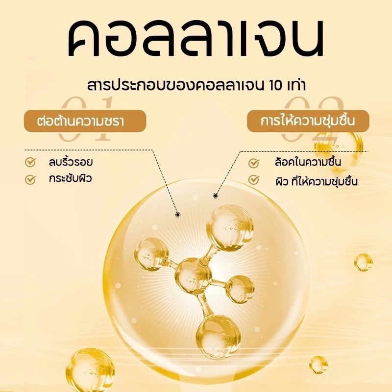 โลชั่นน้ำหอม โลชั่นคอลลาเจนทองคำ โลชั่นบำรุงผิวกาย ลดรอยดำ บำรุงผิวนุ่ม ชุ่มชื้น กระจ่างใส SADOER Collagen Body Lotion ราคา ถูกที่สุด ดีลบีเคเค แกลเลอรีภาพที่ 6
