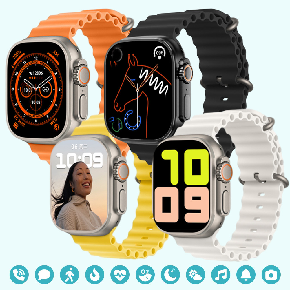 สมาร์ทวอทช์ Smart Watch T800 Ultra Pro รองรับภาษาไทย นาฬิกาสมาร์ทวอทช์ นาฬิกากีฬา กันน้ํา รองรับ Blu